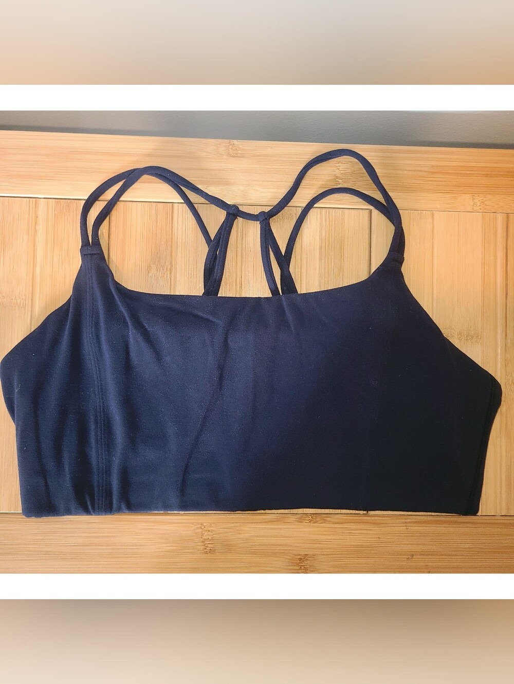 Athleta Activewear Sports Bra Medium Blue